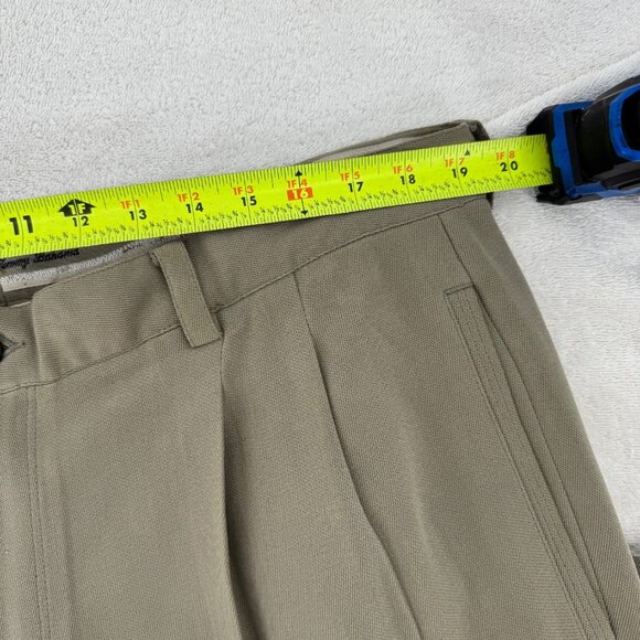 Tommy Bahama Vintage Relaxed 100% Silk Pleated Dress Pant - Picture 7 of 11